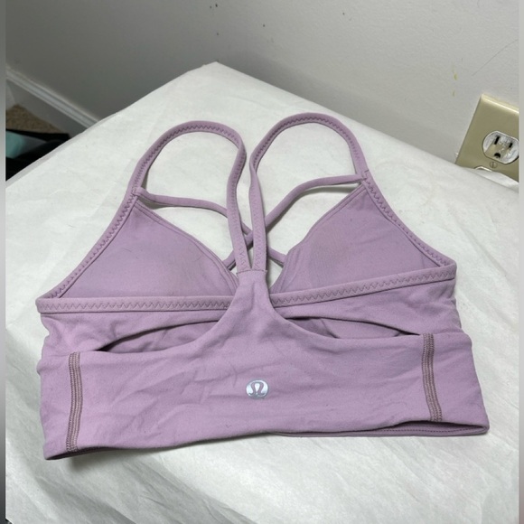 Lululemon Expand Your Limits Bra Nulu Minimal Support In Antoinette Sz 2 - Picture 9 of 10